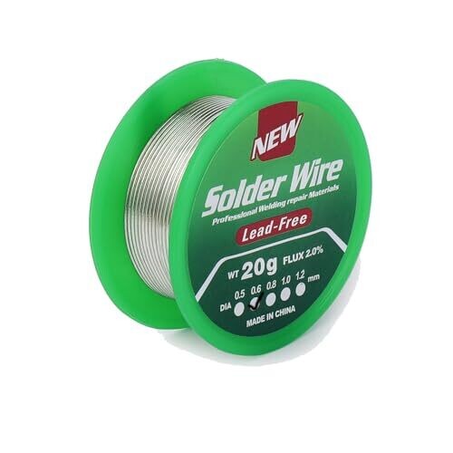 Lead-Free Solder 0.6 Mm Wire 20 G with...