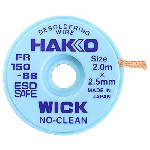 Hakko FR150-88 Soldering Wick No Clean...