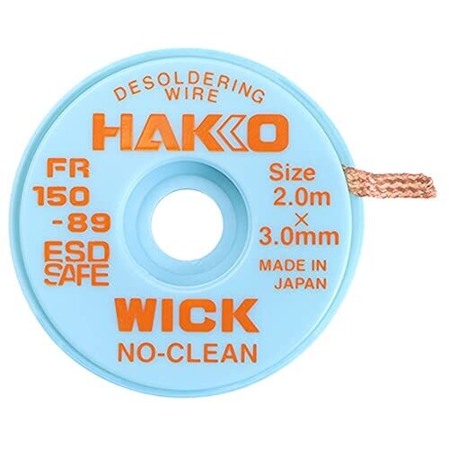 Hakko FR150-89 Soldering Suction Wire,...