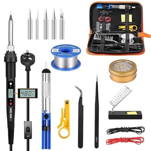 Yvxun Electronics Soldering Iron Kit,...