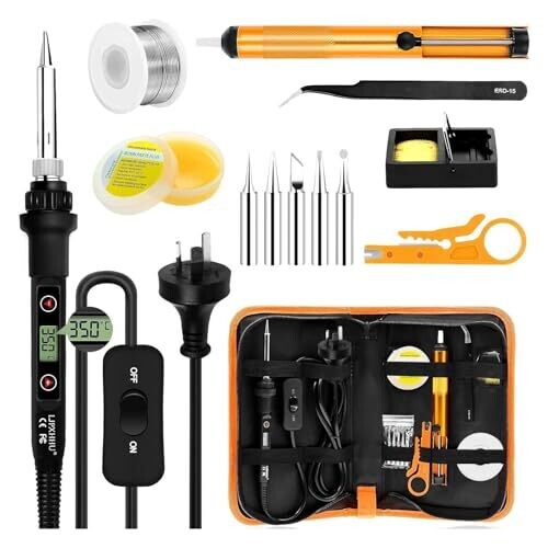 Xiuliu 80W Soldering Iron Kit with LCD...