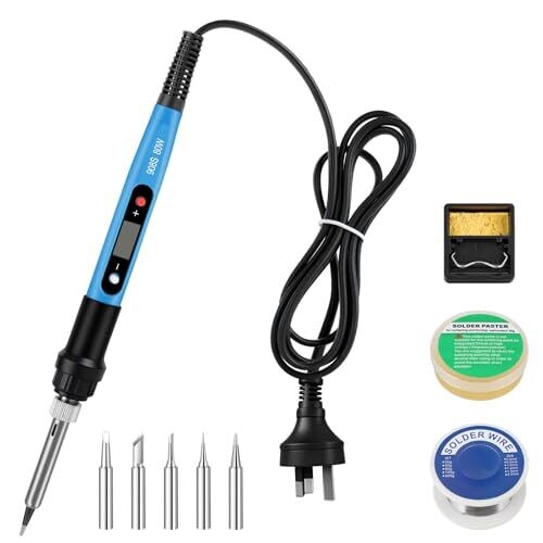 Upgrade 80W Soldering Iron Kit,...