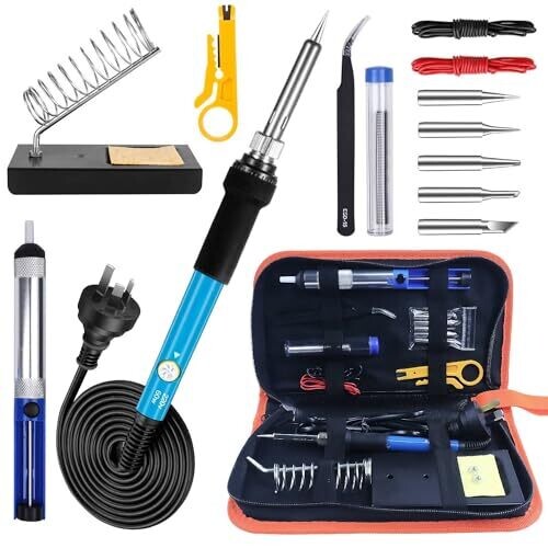 60W Soldering Station with Adjustable...