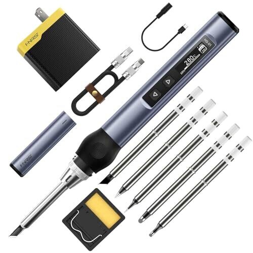 FNIRSI Soldering Iron Kit, DC/PD...