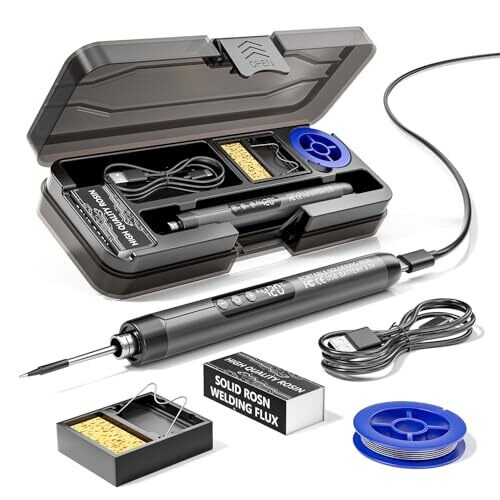 Soldering Iron Kit - Cordless USB...