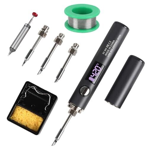 Larlarsa Soldering Iron Kit Usb-C...