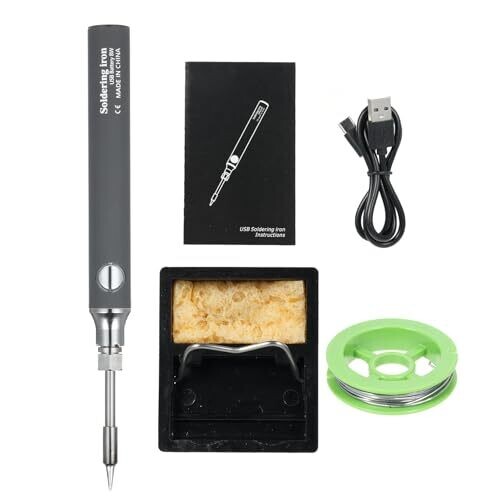 Compact 650Mah Cordless Soldering Iron...
