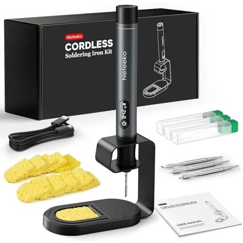 Nefeeko Cordless Soldering Iron Kit,...