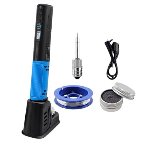Rechargeable Soldering Iron - USB C,...