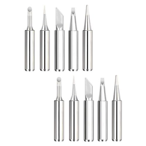 Agwenkui 10 Soldering Iron Tips -...