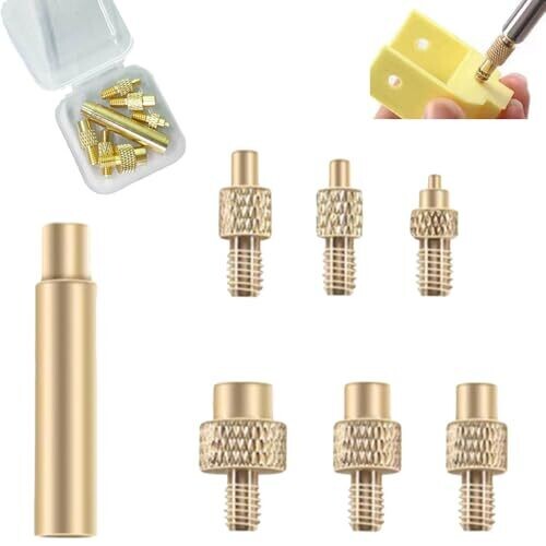 7pcs Heat Set Insert Tool Kit -...
